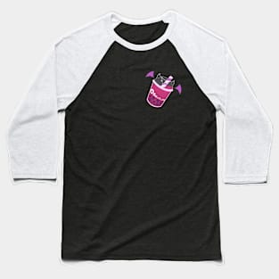 Batty Boba Tea Baseball T-Shirt